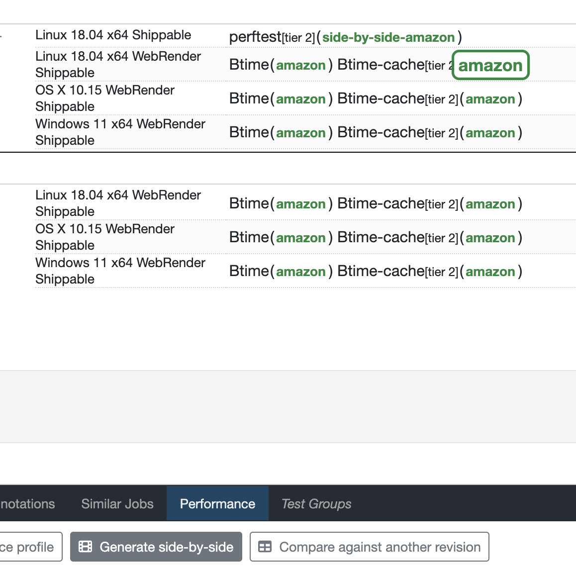 Generate side-by-side task