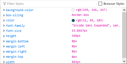 Examine and edit CSS — Firefox Source Docs documentation