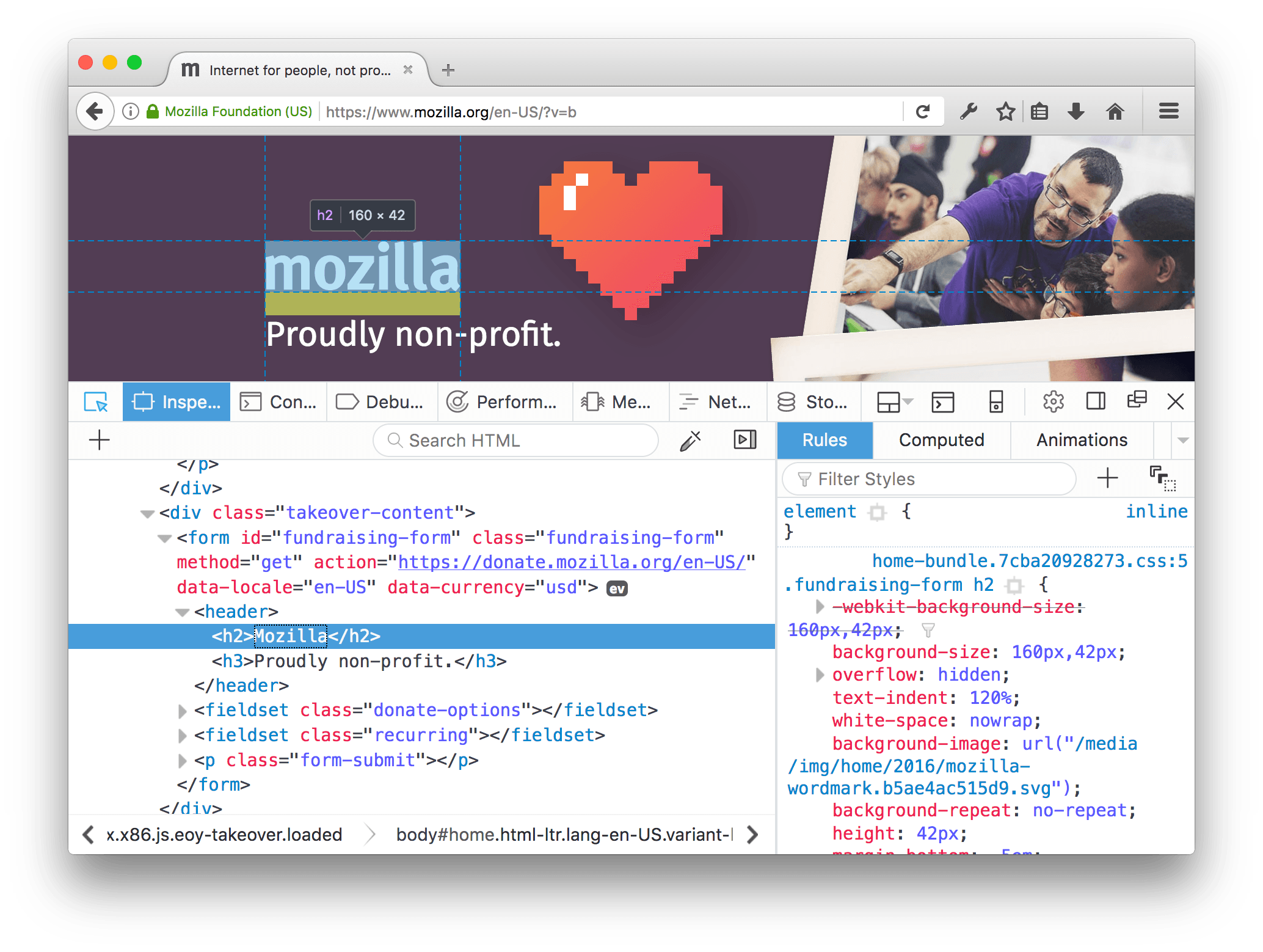 On Firefox - CSS Pro