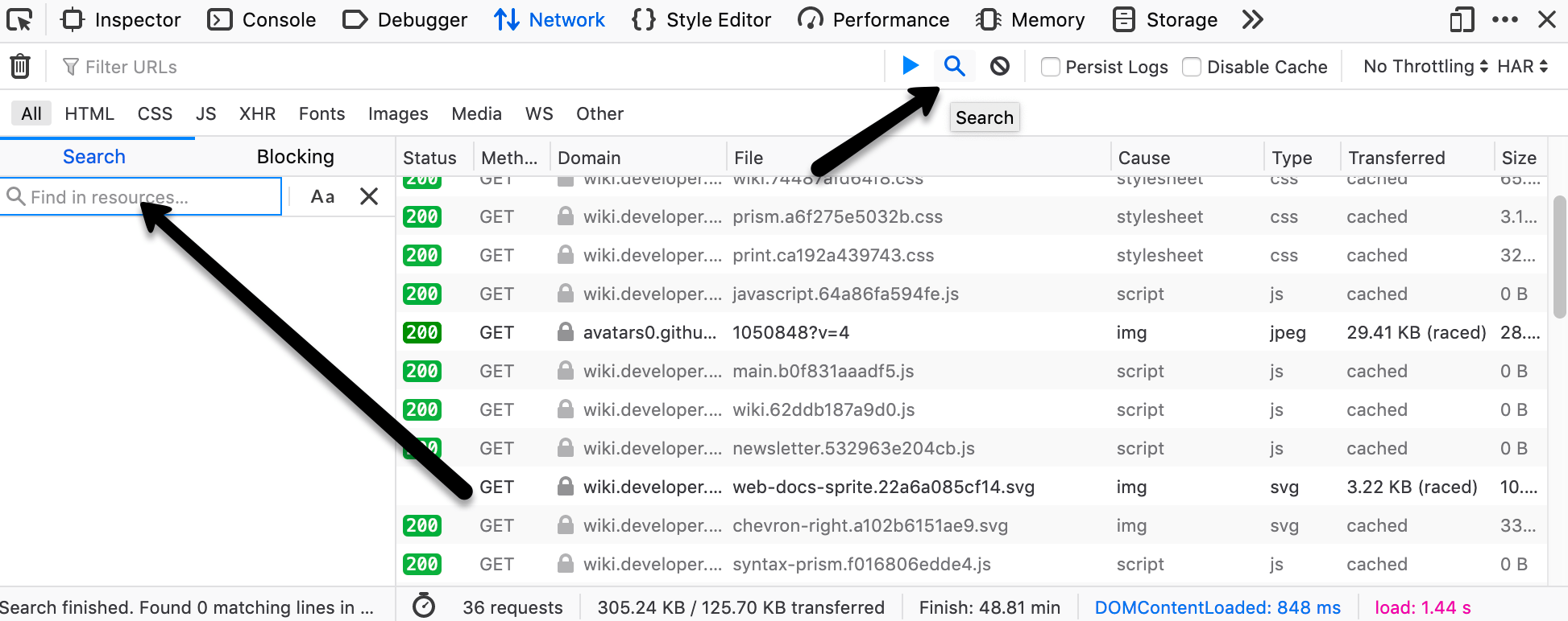 Chrome do not show the network request list in the network panel - Super  User